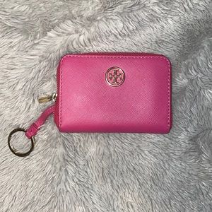tory burch zip wallet+coin purse
